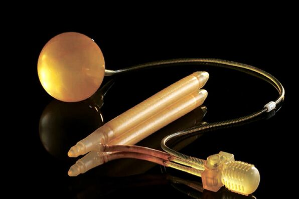 Aufblasbare Prothese zur chirurgischen Penisvergrößerung