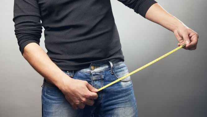 Erhöhung der Größe des Penis