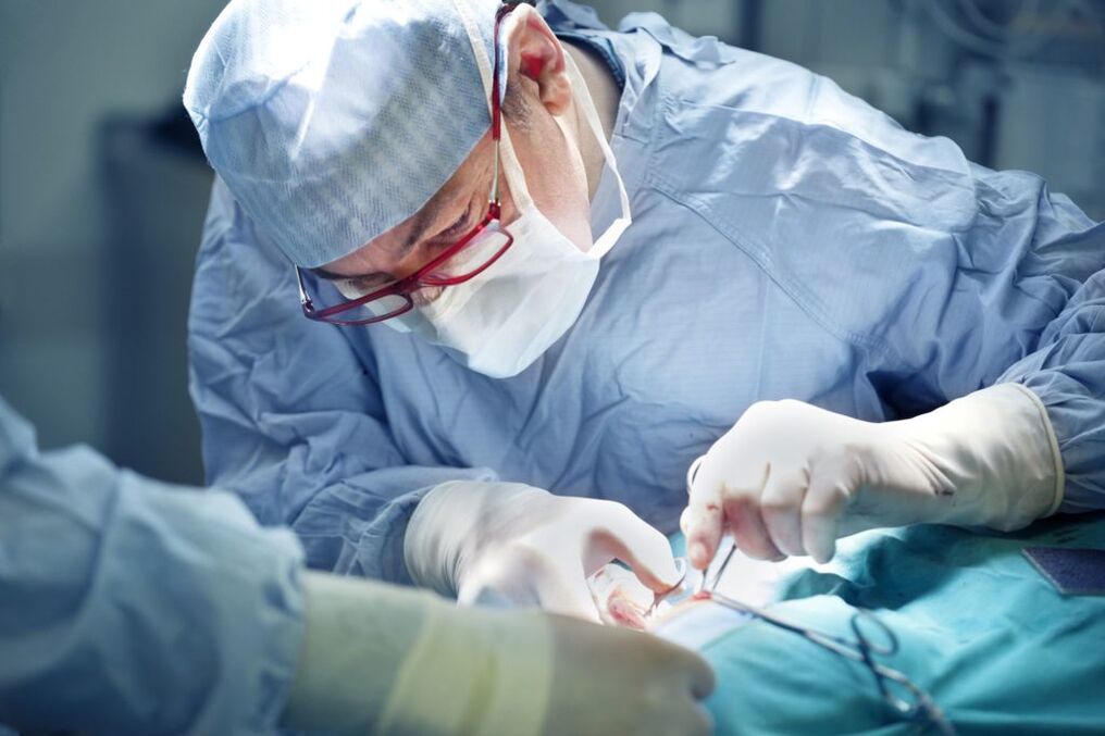 Operation zur Vergrößerung der Eichel